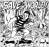 Save the World splash panel