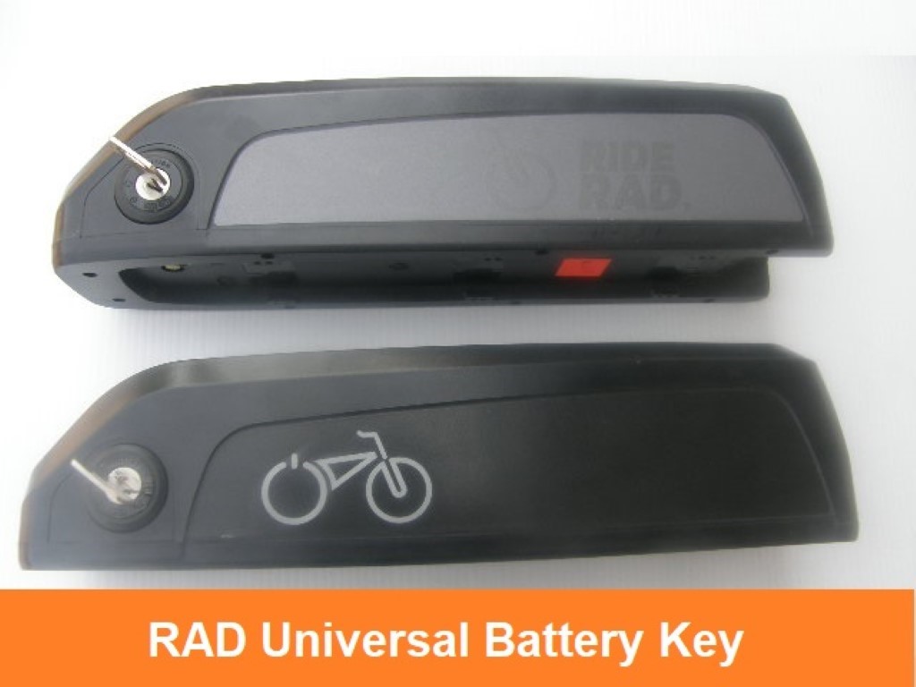 5 Rad Power Bikes Universal Battery KEY CLÉ Universelle Batterie Vélo Rover  Mini